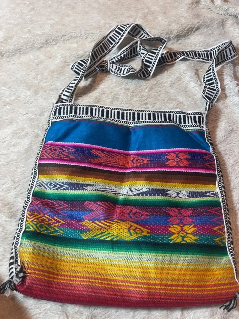 St Thomas  Patterned Crossbody Bag